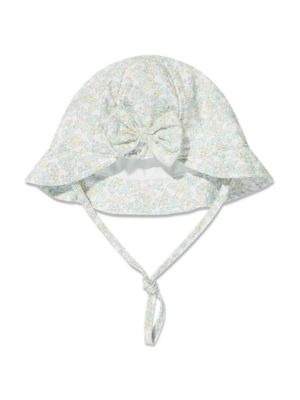 Paz Rodriguez bow-detail cotton hat - Green