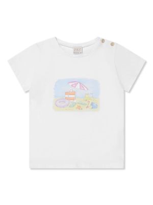 Paz Rodriguez graphic-print cotton T-shirt - White