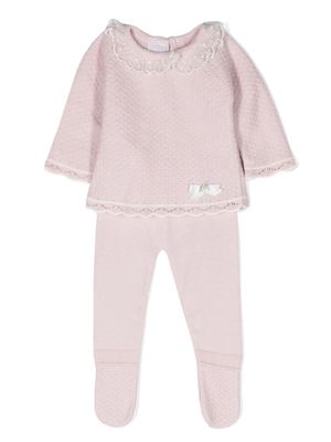 Paz Rodriguez Mecer cotton leggings set - Pink