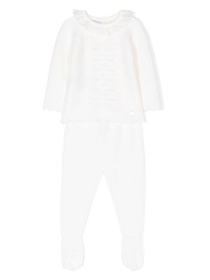 Paz Rodriguez Paz wool trouser set - White