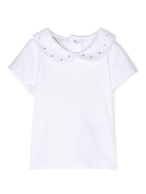 Paz Rodriguez Peter Pan-collar T-shirt - White