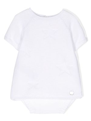 Paz Rodriguez short-sleeve cotton set - White