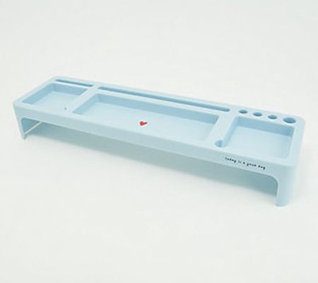Peace Love World Desktop Keyboard Organizer