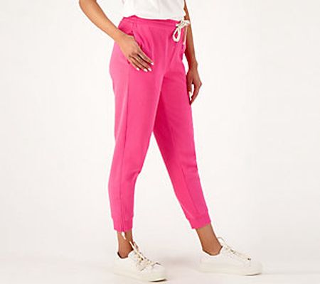 Peace Love World Joyful Regular French Terry AnkleZip Jogger