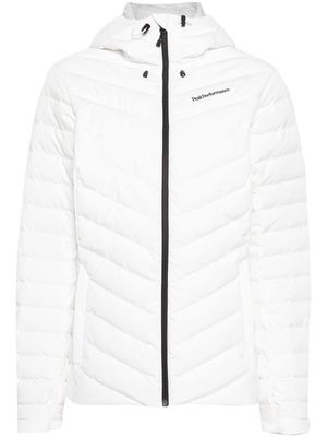 Peak Performance Frost quilted ski jacket - White
