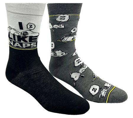 Peanuts Men's Character Crew Sock Set - 2 Pair