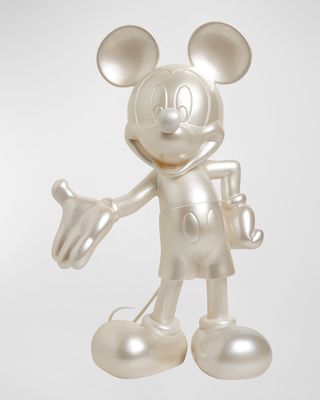 Pearl Mickey Welcome Small Figurine