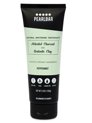 PearlBar Natural Whitening Toothpaste - Black - Black