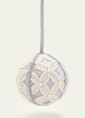 Pearly Ball Christmas Ornament