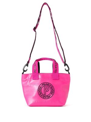 PEARLY GATES logo-embroidered tote bag - Pink