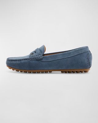Pedale Penny Suede Driver Loafers