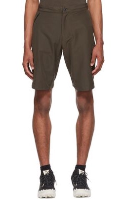 PEdALED Brown Jary Shorts