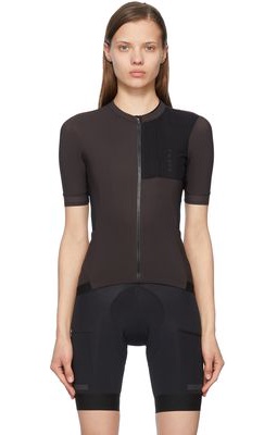 PEdALED Brown Nylon Sport Top