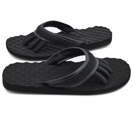 Pedi Couture On-The-Go Pedicure Sandal with Rubber Sole