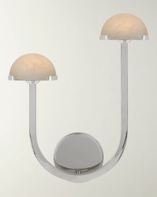 Pedra 15" Asymmetrical Left Sconce By Kelly Wearstler