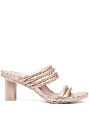 Pedro Garcia 75mm leather mules - Pink