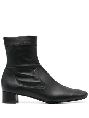 Pedro Garcia ankle side-zip fastening boots - Black