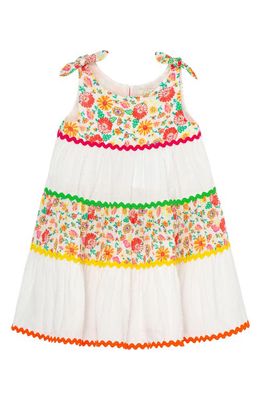 Peek Aren'T You Curious Kids' Floral Tiered Cotton Sundress in Print