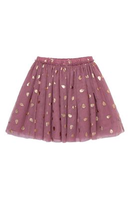 Peek Aren'T You Curious Kids' Metallic Confetti Tutu Skirt in Rose