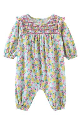 Peek Aren'T You Curious Smocked Jumpsuit in Print