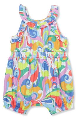 Peek Essentials Swirl Print Bubble Romper