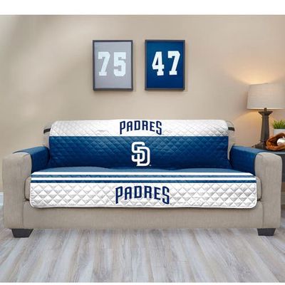 PEGASUS HOME FASHIONS Blue San Diego Padres Sofa Protector