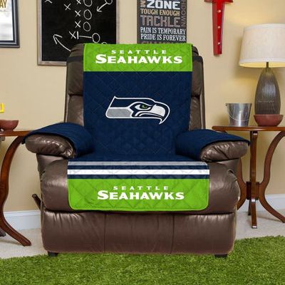 PEGASUS HOME FASHIONS Blue Seattle Seahawks Recliner Protector