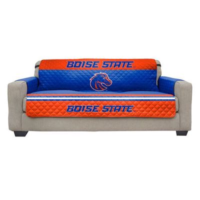 PEGASUS HOME FASHIONS Boise State Broncos Sofa Protector in Blue