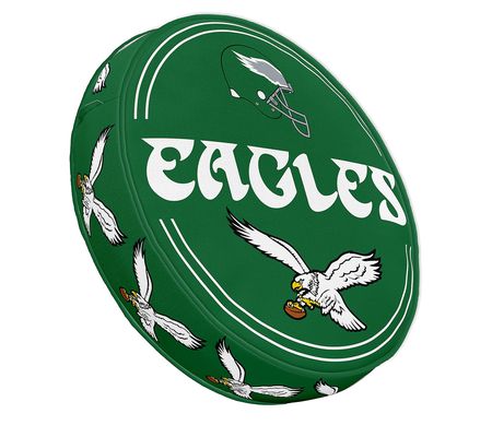 Pegasus Sports NFL Vintage Logo Circle Plushlet e Pillow