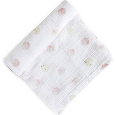 Pehr Celestial Organic Cotton Swaddle in Luna Dawn 