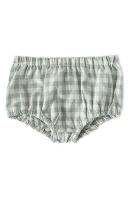 Pehr Checkmate Organic Cotton Bloomers in Green