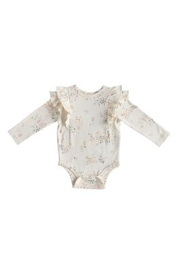 Pehr Flower Patch Organic Cotton Bodysuit in Ivory