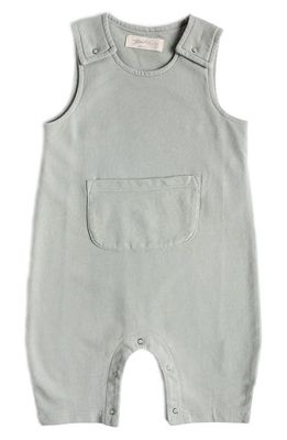 Pehr French Terry Organic Cotton Overalls in Blue