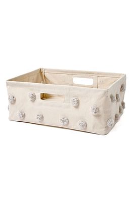Pehr Hide Away Small Canvas Basket in Grey
