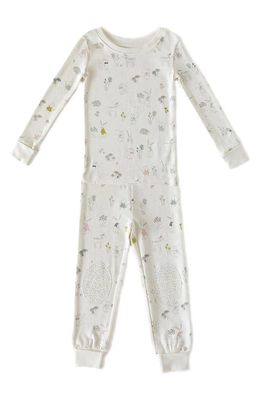 Pehr Magical Forest Fitted Organic Cotton Two-Piece Pajamas