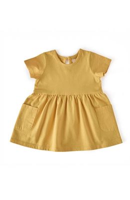 Pehr Playground Organic Cotton Dress in Soft Marigold 