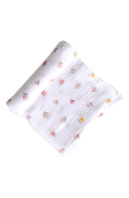 Pehr Strawberry Fields Organic Cotton Swaddle Blanket in Multi