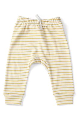 Pehr Stripe Organic Cotton Pants in Stripes Away Marigold