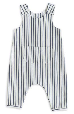 Pehr Stripes Away Organic Cotton Overalls in Blue2