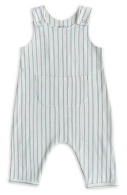 Pehr Stripes Away Organic Cotton Overalls in Blue3
