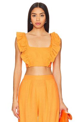 PEIXOTO Jocelyn Top in Orange