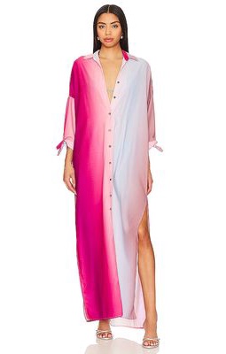 PEIXOTO Josephine Tunic Dress in Pink.