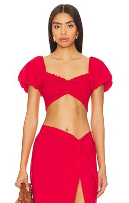 PEIXOTO Louisa Top in Red