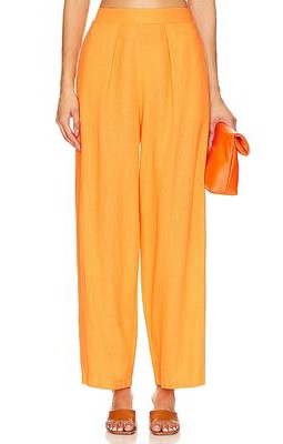 PEIXOTO Quinni Pants in Orange