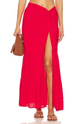 PEIXOTO Valentina Skirt in Red