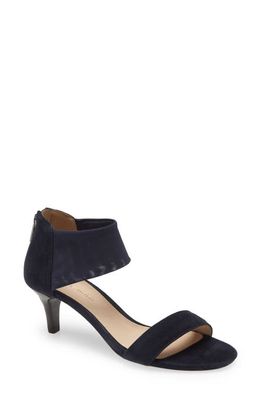 Pelle Moda Elvi Suede Sandal in Midnight Suede