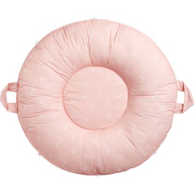 Pello Portable Floor Cushion in Light Pink 