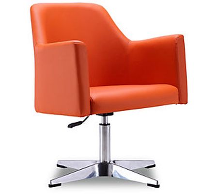 Pelo Adjustable Height Swivel Accent Chair