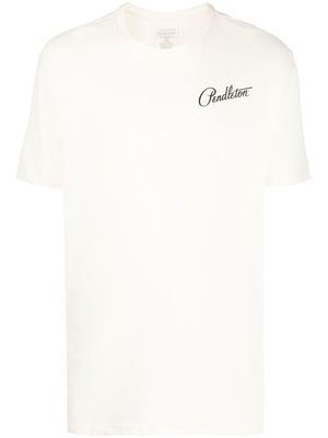 Pendleton abstract-print logo T-Shirt - Neutrals