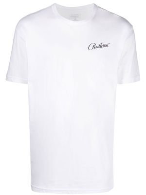 Pendleton abstract-print logo T-Shirt - White